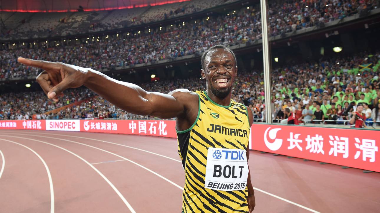 Bolt gratuliert Sprint-Opa zu Rekord