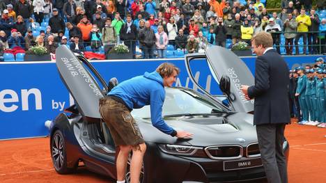 Alexander Zverev gewann 2017 die BMW Open in München