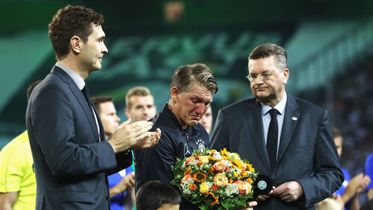 Schweinsteiger kämpft mit Tränen