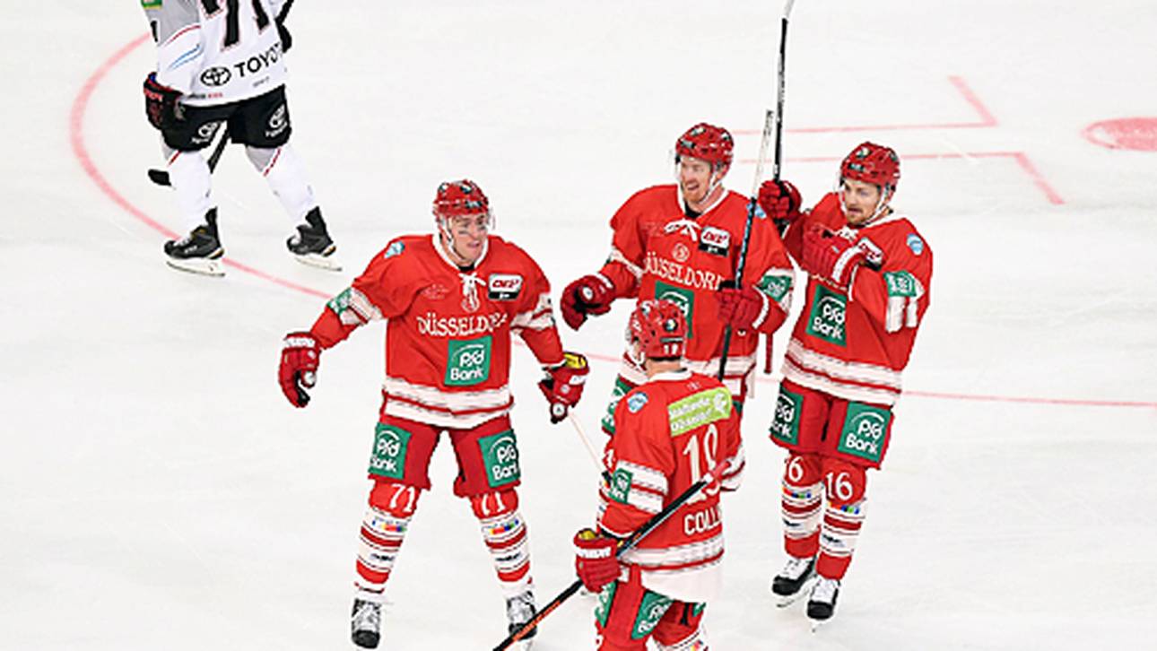 DEG gewinnt Eishockeyspektakel