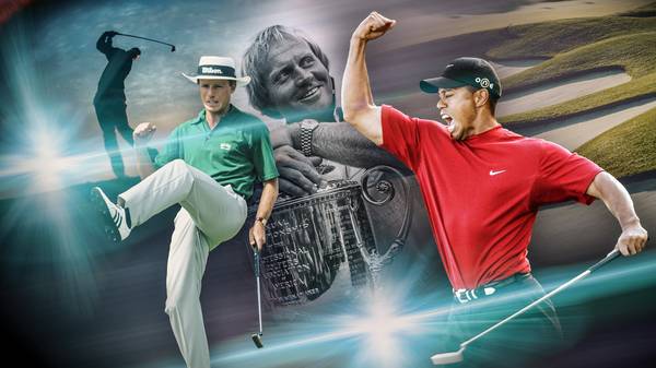 Nicklaus, Woods, Langer