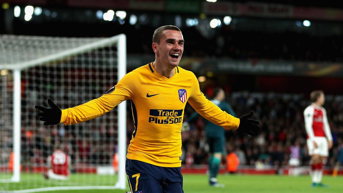 Antoine Griezmann sorgt doch noch für bessere Laune bei seinem Chef. Der Franzose trifft nach einer Fehlerkette der Arsenal-Defensive zum 1:1-Ausgleich. Auch Nationalspieler Shkodran Mustafi sieht dabei nicht gut aus