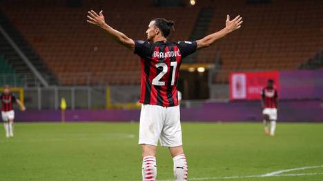 Zlatan Ibrahimovic hat seinen Vertrag zuletzt beim AC Mailand verlängert