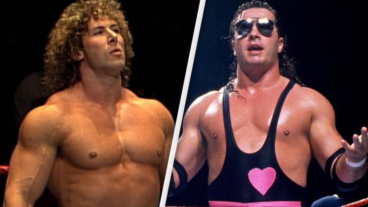 "MegaMan" Tom Magee (l.) bestritt ein legendäres WWE-Match gegen Bret Hart
