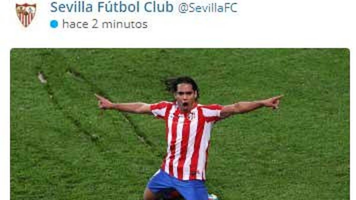 Dieser Tweet war auf Sevillas Account zu sehen