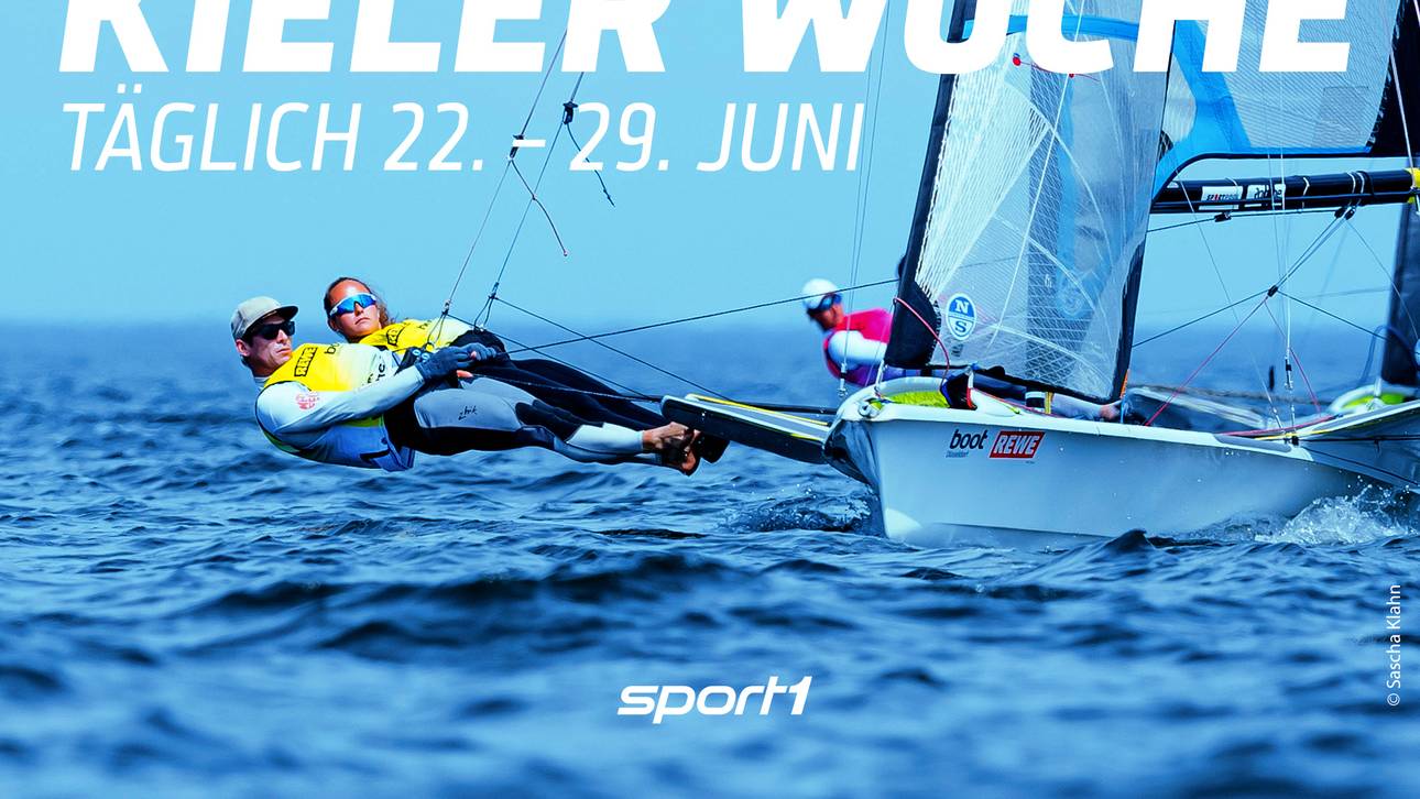 Kieler Woche täglich auf SPORT1