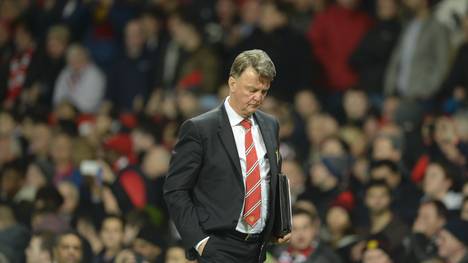 Louis van Gaal steht als Trainer von Manchester United in der Kritik