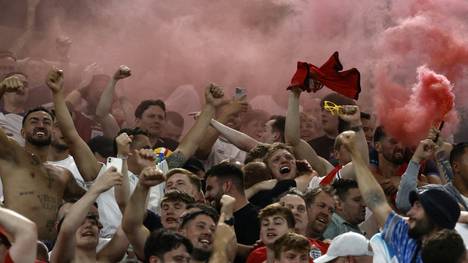 Die englischen Fans werden wohl in der Überzahl sein