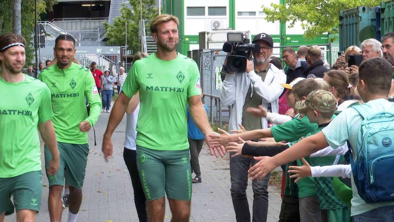 Füllkrug überrascht in Bremen mit neuem Look
