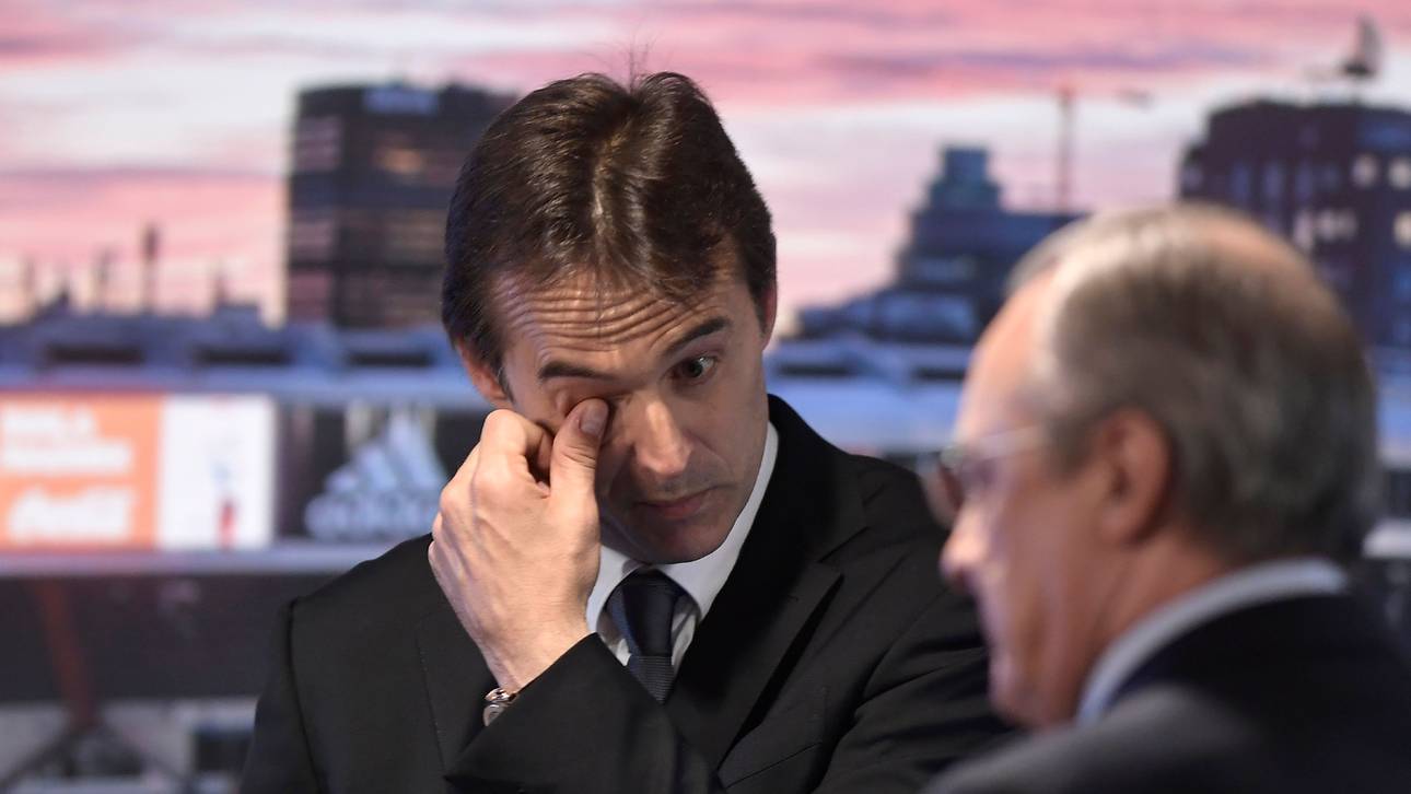 Lopetegui wird bei Real emotional