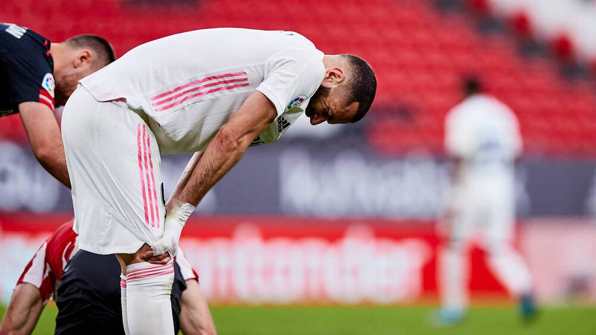Karim Benzema traf für Real Madrid gegen Bilbao