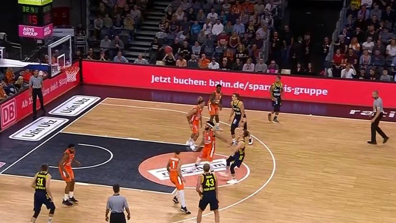 Sieg in Ulm: ALBA übernimmt Spitze