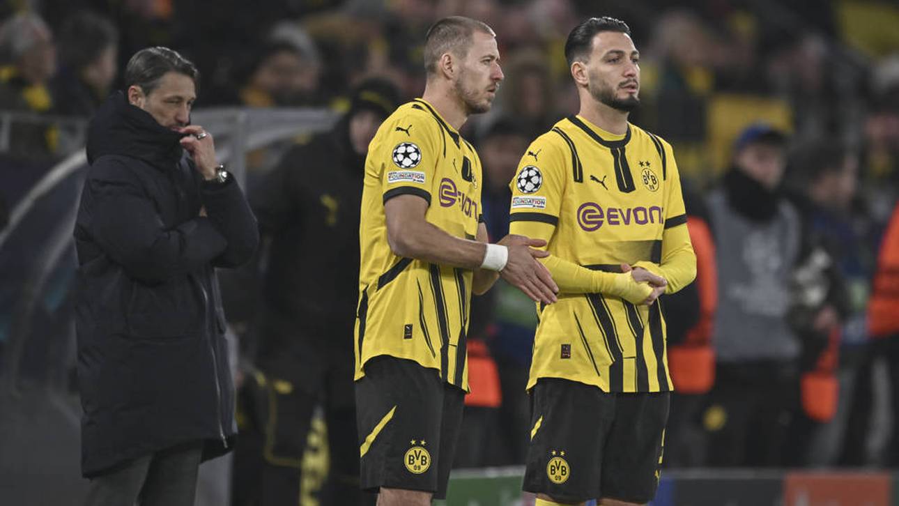 Waldemar Anton (M.) steht in Lille in der BVB-Startelf