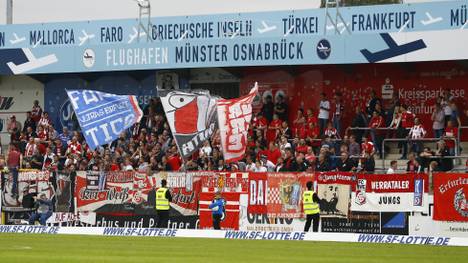 Fans von Rot-Weiß Erfurt benahmen sich zwei Mal daneben