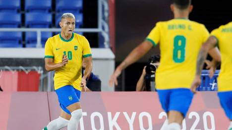 Deutschland ist mit einem Misserfolg ins Olympische Fußballturnier gestartet. Bei den Brasilianern erwischte Richarlison einen Sahnetag.