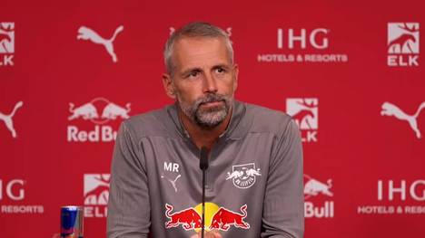 Im Großen und Ganzen ist Leipzig-Trainer Marco Rose zufrieden mit dem Kader für die anstehende Bundesligasaison. Der Sachse hält es trotzdem nicht für abwegig, dass man noch einmal auf dem Transfermarkt aktiv wird.