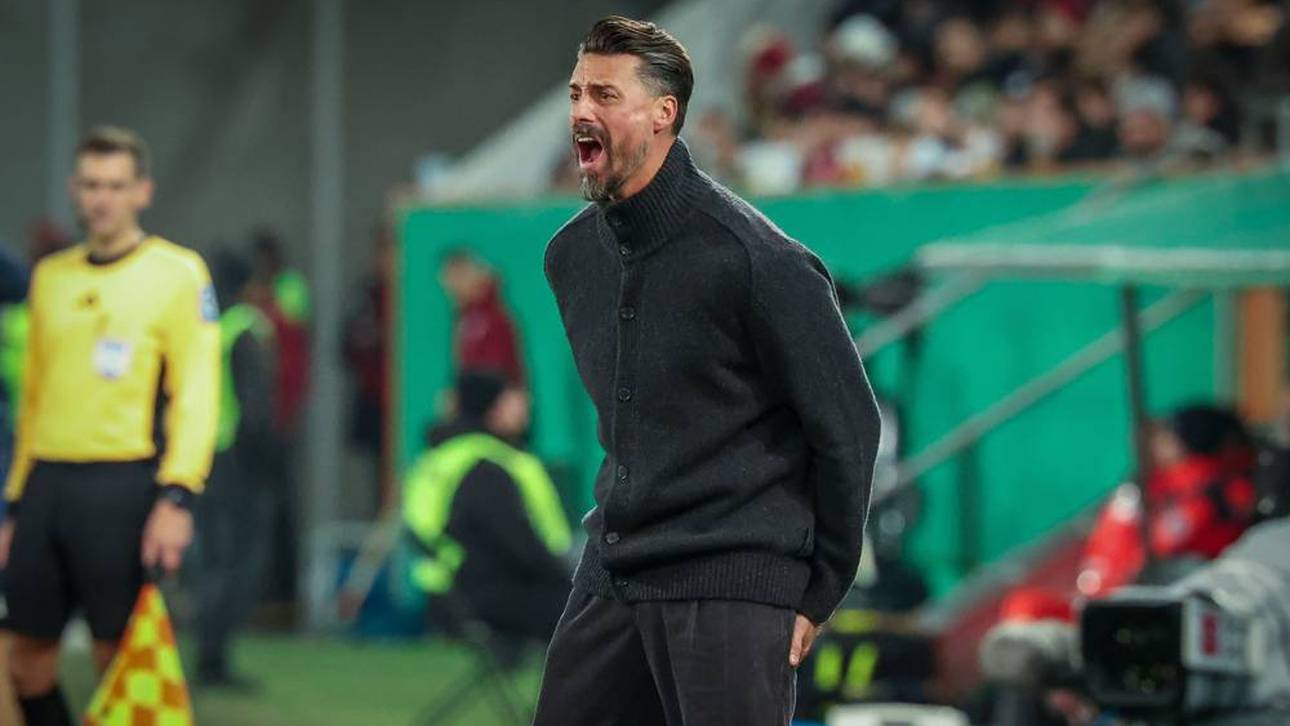 Sandro Wagner und der FC Augsburg scheitern im Pokal in der 2. Runde