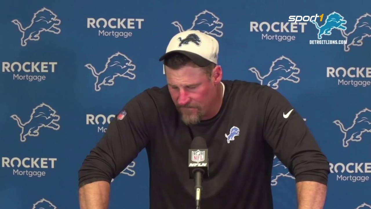 American Football: Dan Campbell weint nach dramatischer Detroit Lions-Pleite