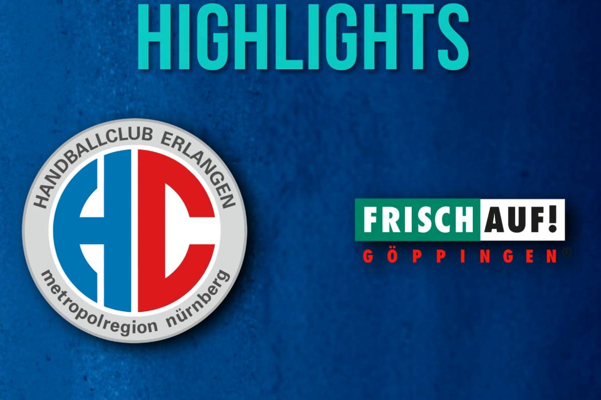 Die Highlights der Partie HC Erlangen - FRISCH AUF! Göppingen aus der Handball-Bundesliga im Video.