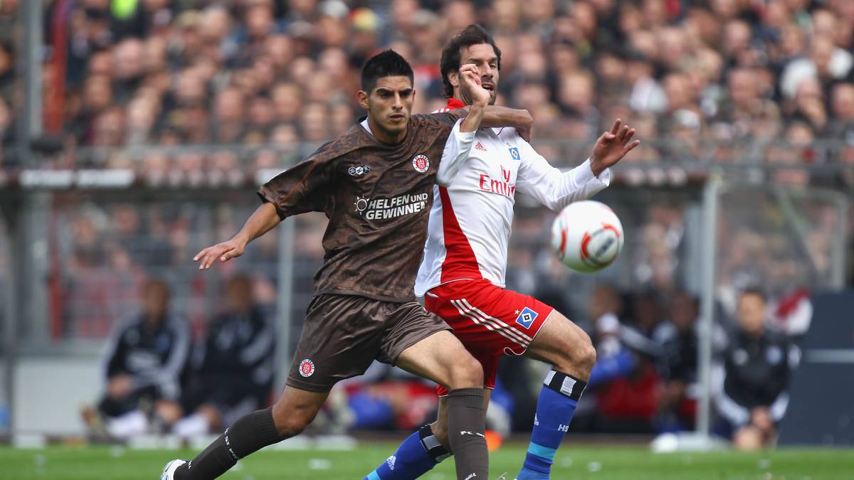 FC ST. PAULI (hier Carlos Zambrano, l.): 8 Jahre - zuletzt 2010/11