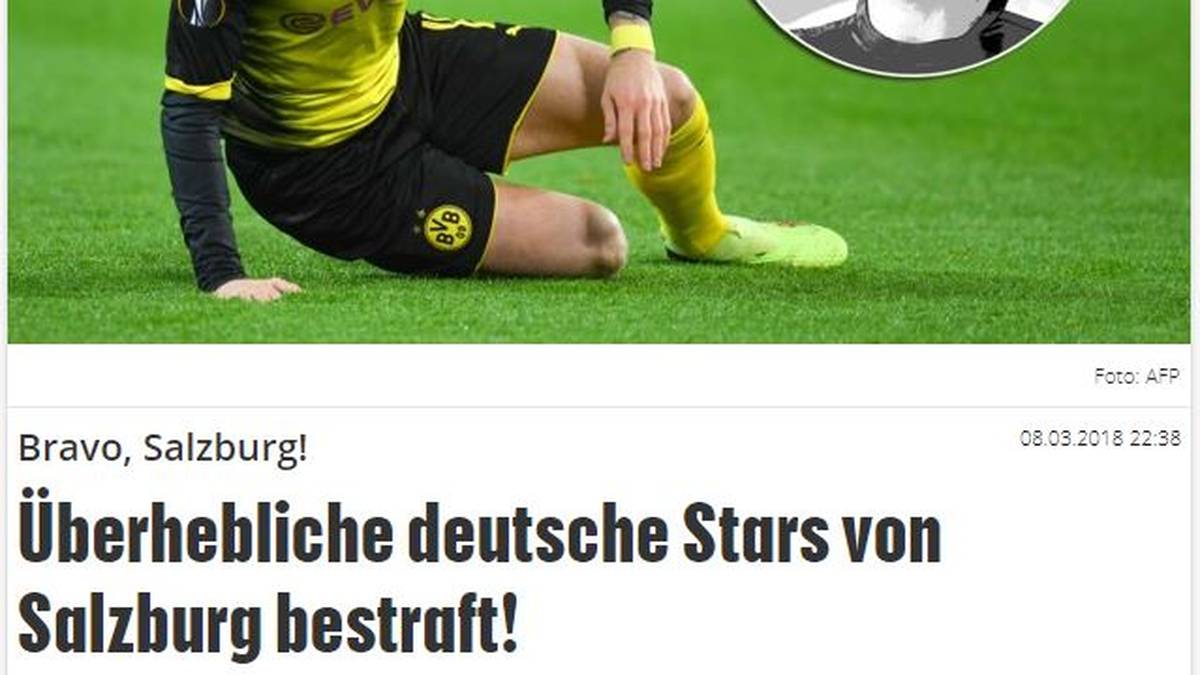 KRONEN ZEITUNG: "Peter Stöger konnte warnen so oft er wollte, scheinbar hat man ihn nicht ernst genug genommen. Seine Stars riefen nicht alles ab, dachten sich wohl, gegen einen österreichischen Klub würde man auch mit Halbgas ans Ziel kommen. Aber weit gefehlt! Hochmut kommt eben vor dem Fall"