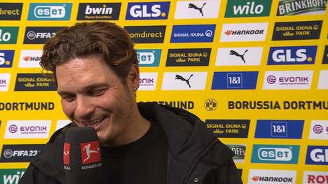 Anthony Modeste hat heute nicht nur sein erstes Tor für den BVB geschossen sondern auch gut vorgelegt. Genau das schätzt der Trainer Edin Terzic sehr an ihm. 