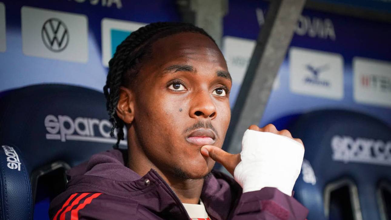 Mathys Tel spielt seit 2022 bei Bayern