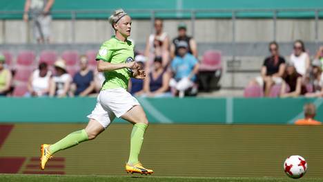Nilla Fischer und ihre Mitspielerinnen vom VfL Wolfsburg träumen von der Titelverteidigung