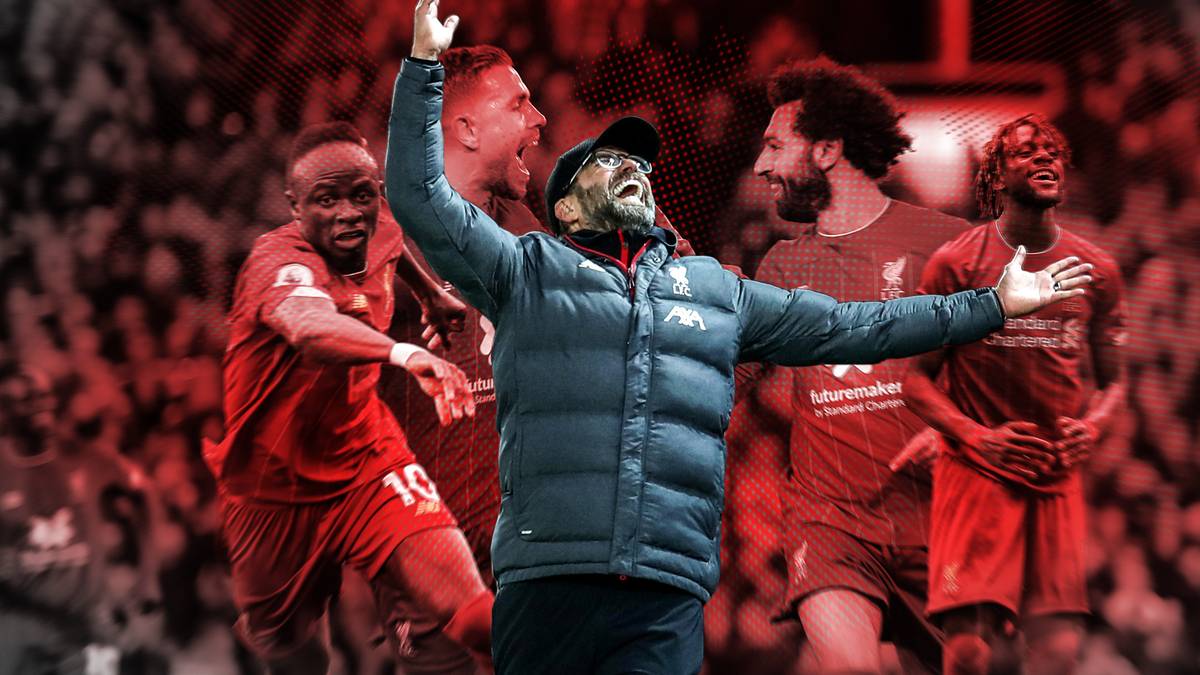 Nach dem 13. Spieltag grüßt Jürgen Klopp mit dem FC Liverpool ungeschlagen von der Tabellenspitze der Premier League
