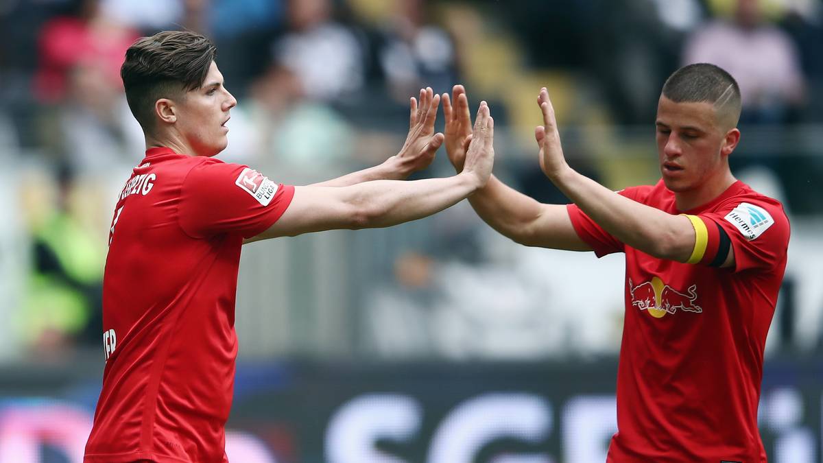 ...durch Marcel Sabitzer (l.)