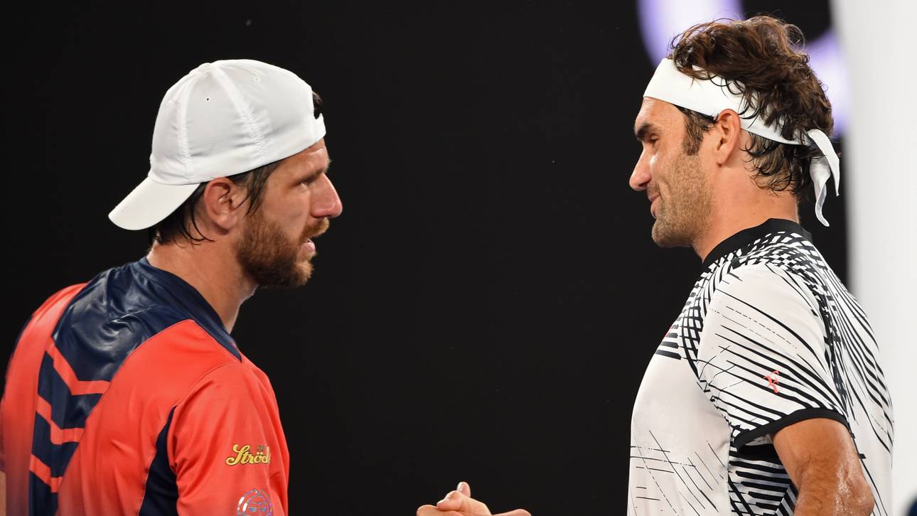 Federer gewinnt „Senioren-Duell“