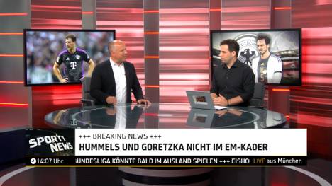 Julian Nagelsmann berücksichtigt bei seiner EM-Nominierung weder Mats Hummels, noch Leon Goretzka. Macht das Sinn? SPORT1 diskutiert die Entscheidung. 