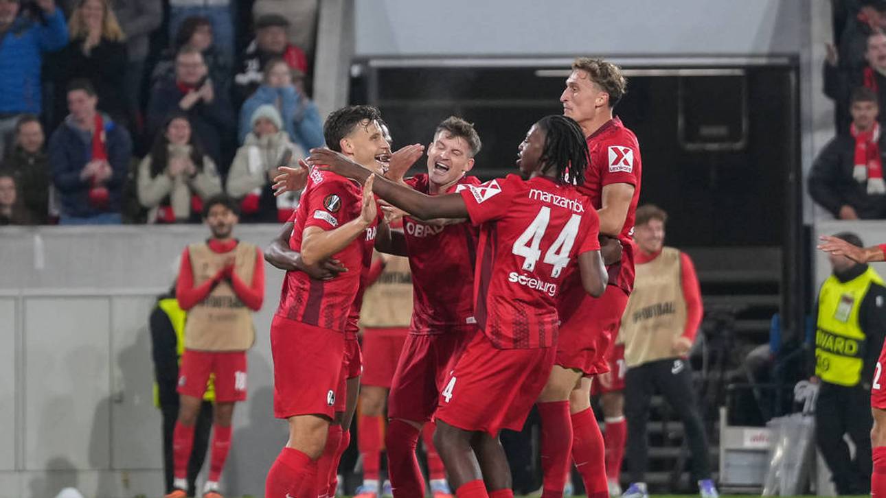 Europa League: Freiburg startet erfolgreich