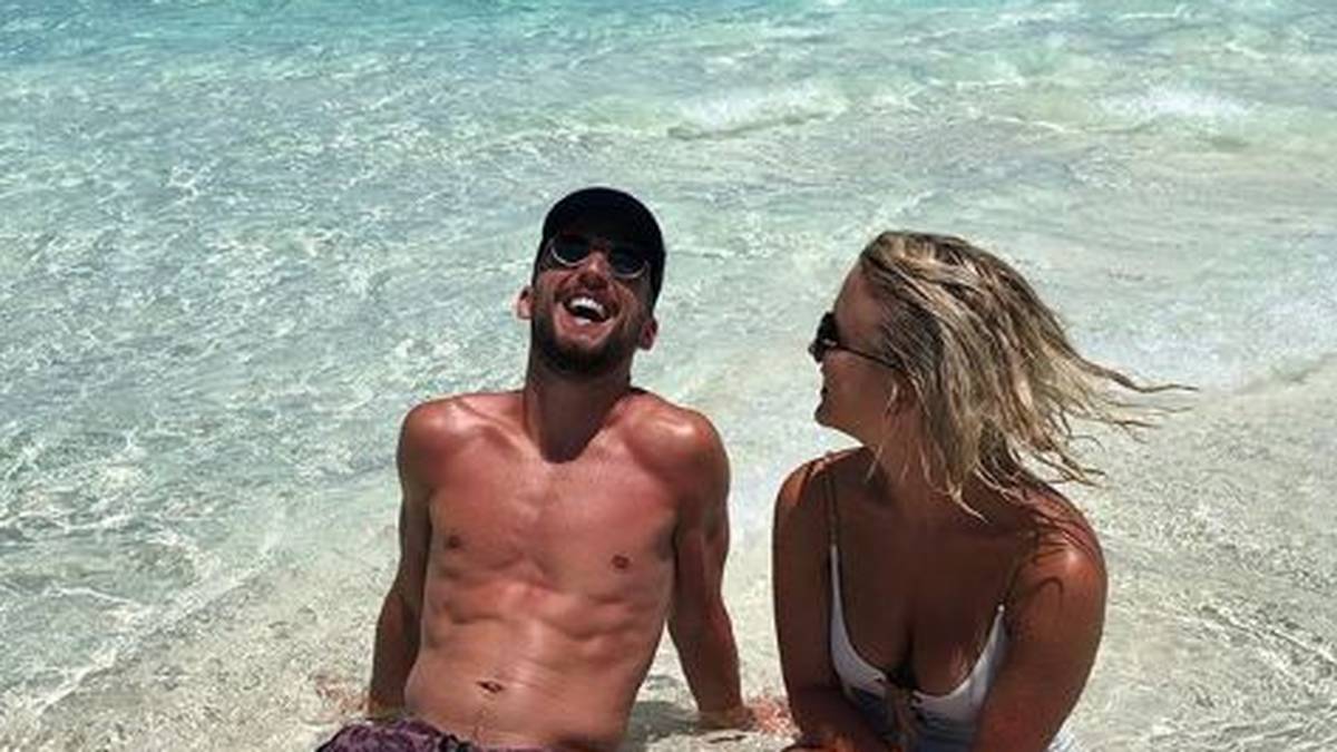Mertens und Kerkhofs genossen ihren Sommerurlaub unter anderem auf den Bahamas