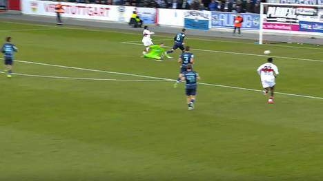 Die Highlights der Partie VfB Stuttgart II - TSV 1860 München aus der 3. Liga im Video.