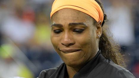 Serena Williams war zu Tränen gerührt