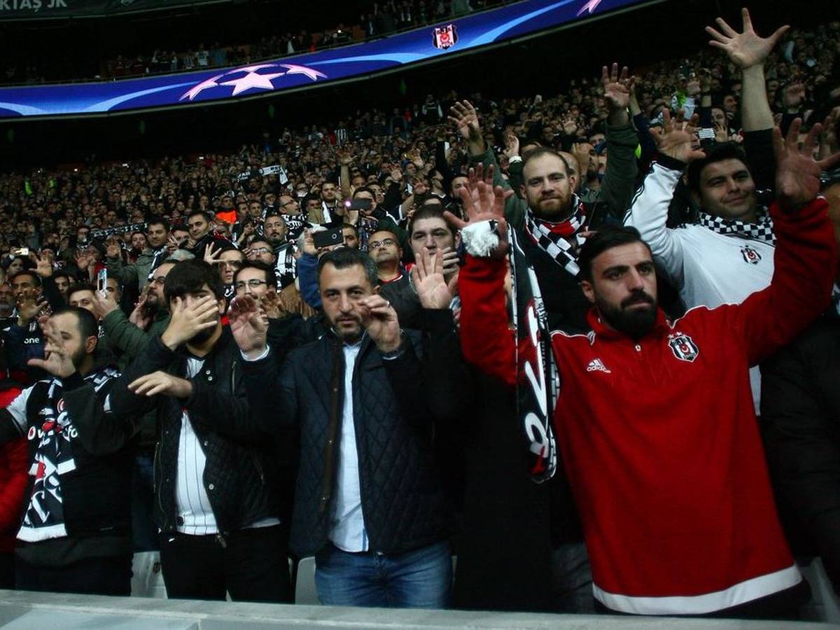 Besiktas Fans in Zürich