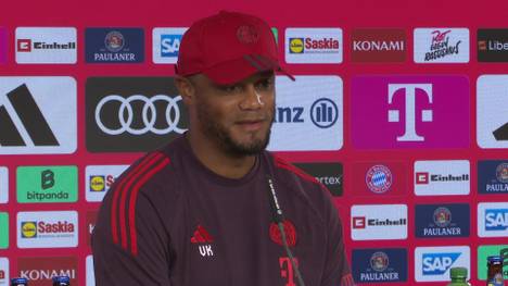 Ein Video von Vincent Kompany sorgt für großes Aufsehen: Bei seinem Ex-Klub FC Burnley hat der Bayern-Trainer die Beherrschung verloren - nun äußert sich der Coach zu dem Video. 