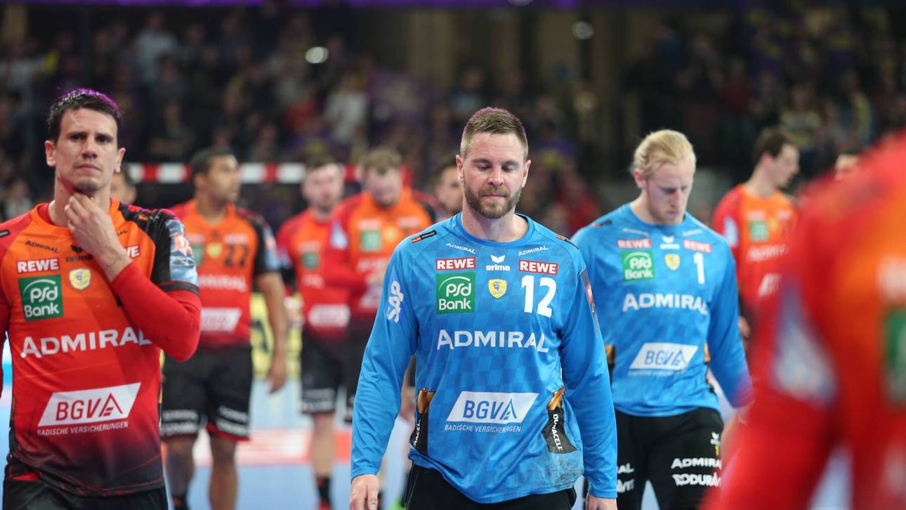 Absturz einer Handball-Macht