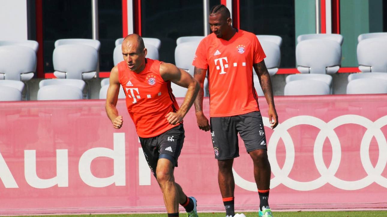 Robben und Boateng trainieren wieder