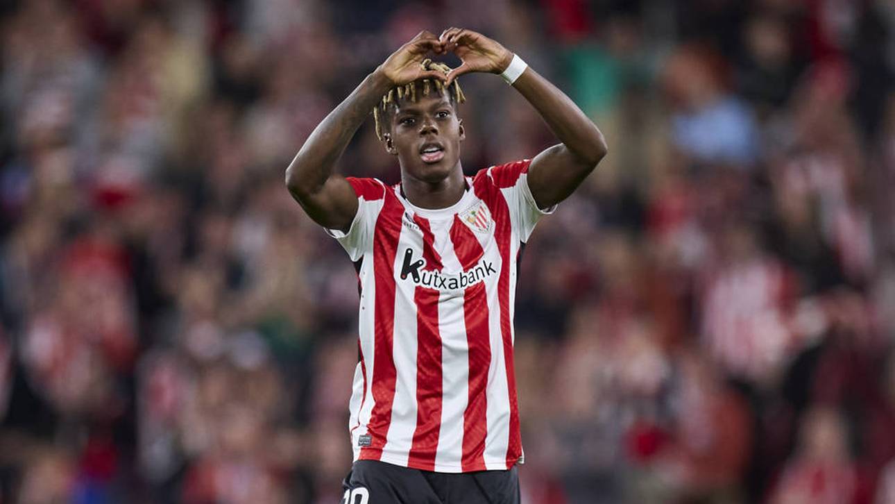 Nico Williams spielt seit seinem elften Lebensjahr für Bilbao