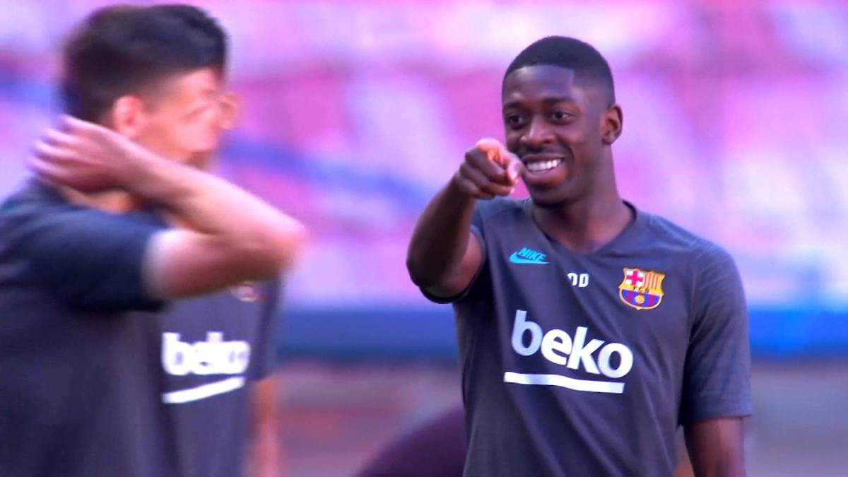 Ousmane Dembélé ist erneut zu spät zum Training des FC Barcelona erschienen