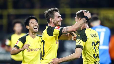 Borussia Dortmund will nach dem 7:0 gegen den 1. FC Nürnberg bei Bayer Leverkusen nachlegen