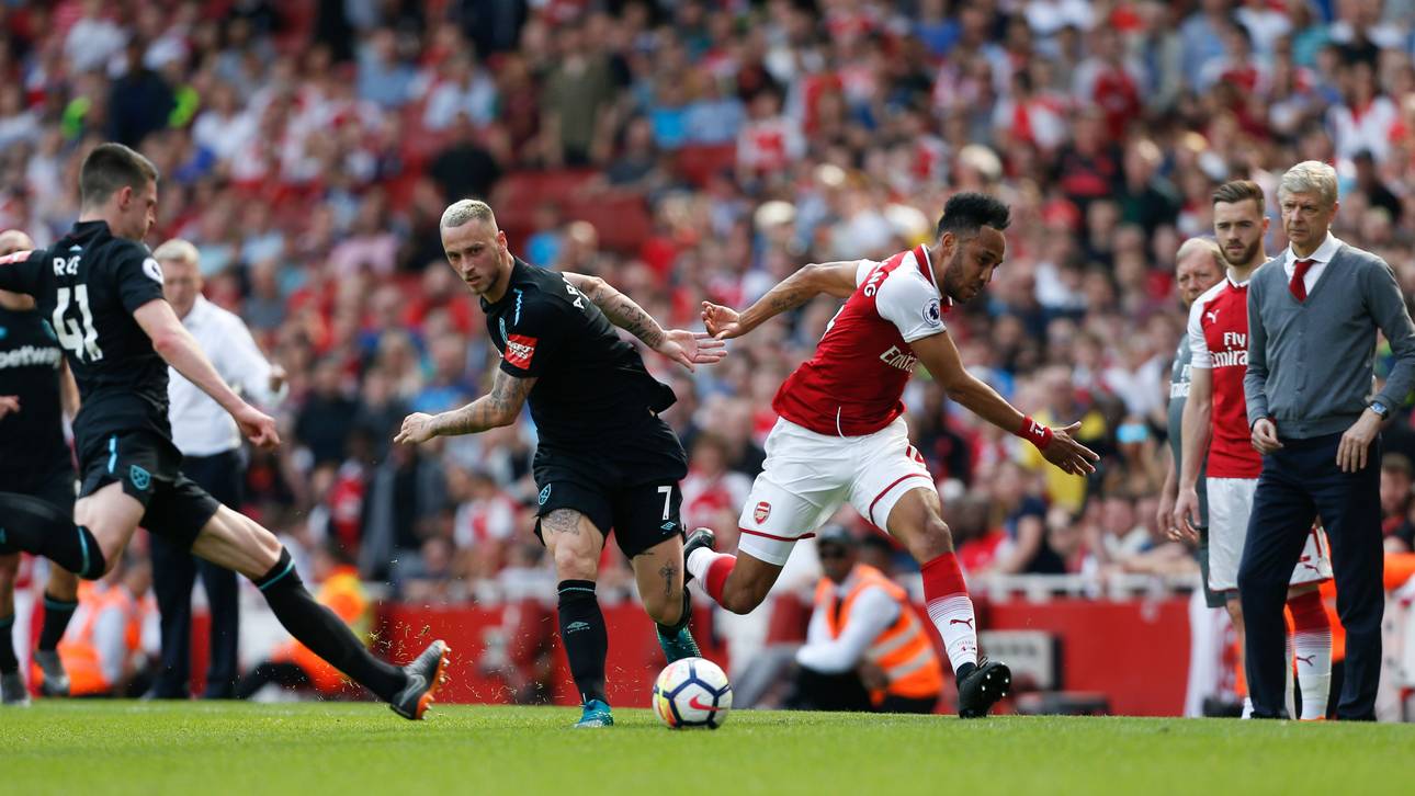 Aubameyang lässt Wenger jubeln