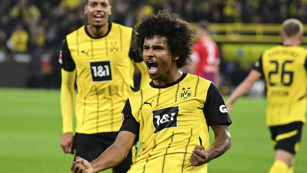 Karim Adeyemi war gegen Heidenheim an drei Toren beteiligt