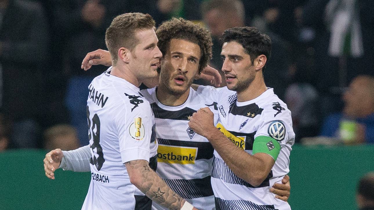 Gladbach souverän im Achtelfinale