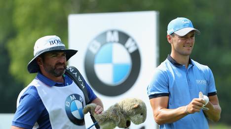 Martin Kaymer vergnügt sich einen Tag vor den BMW International Open