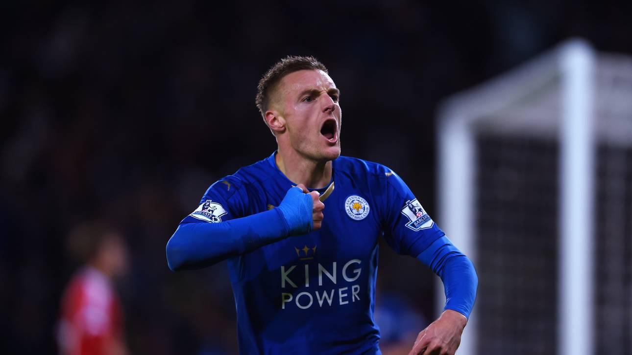 Vardy bindet sich an Leicester