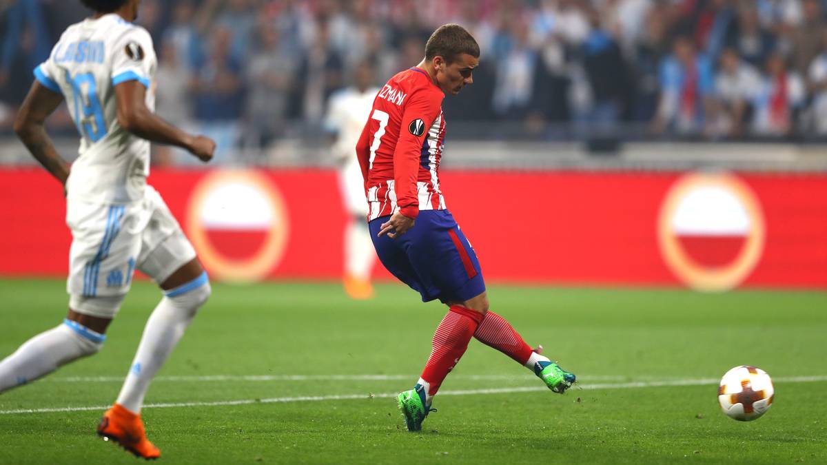 Courrier de l'Ouest: "Zwei Tore von Griezmann rauben Marseille den Traum vom Titel. OM hoffte 20 Minuten, bevor das langsame Sterben begann."