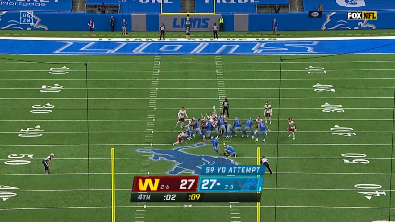 Washington Football Team - Detroit Lions (27:30): Highlights im Video | NFL